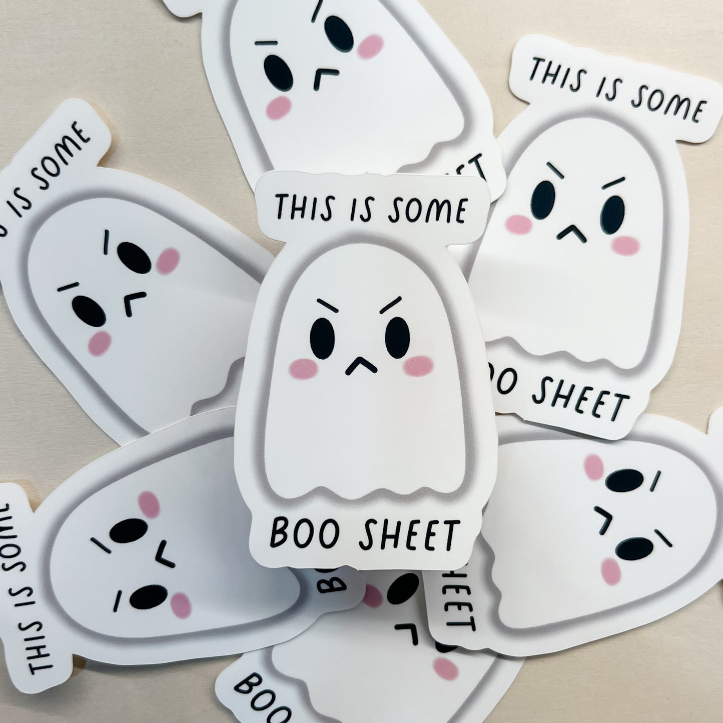 Boo-Sheet Sticker