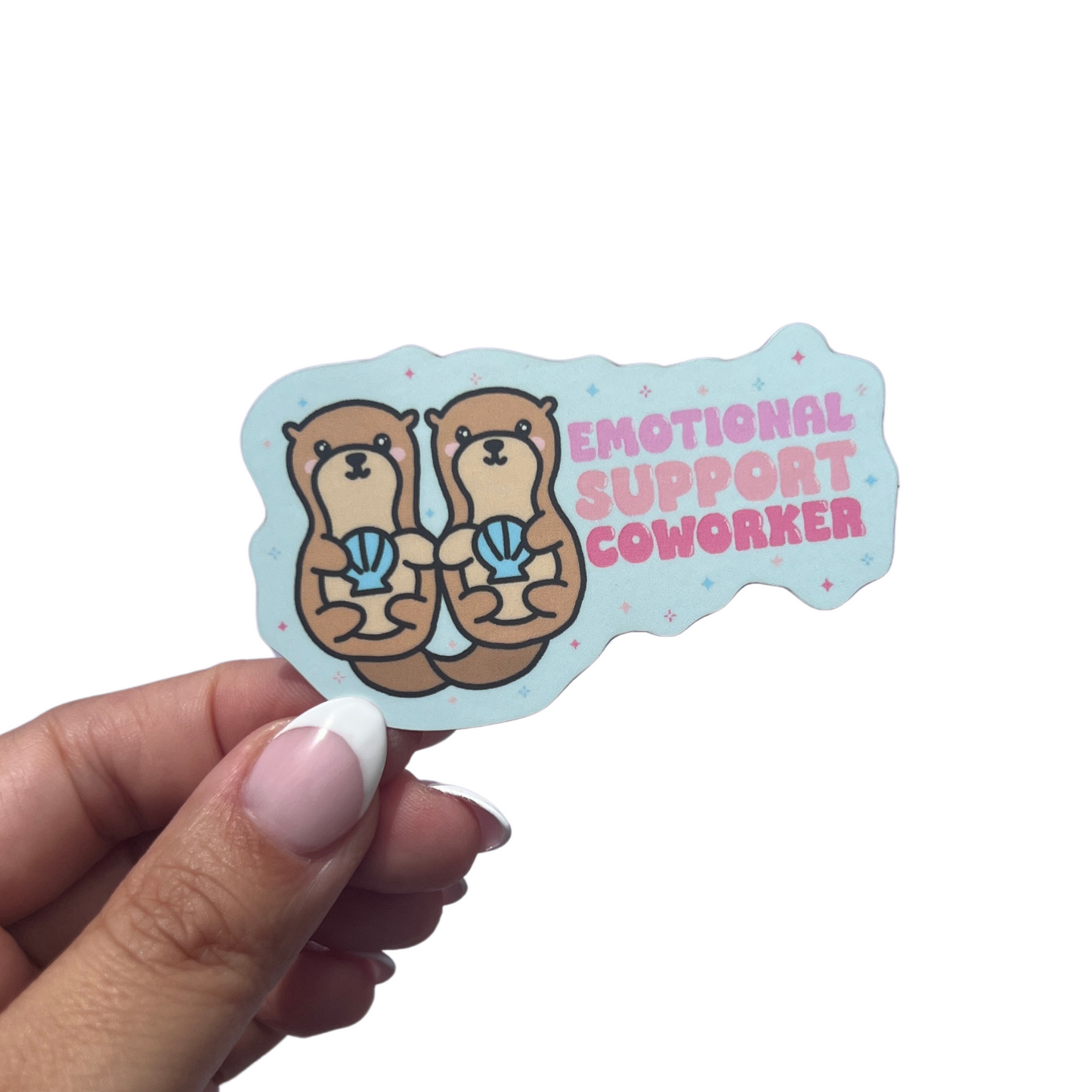 Emotional Support Coworker Sticker