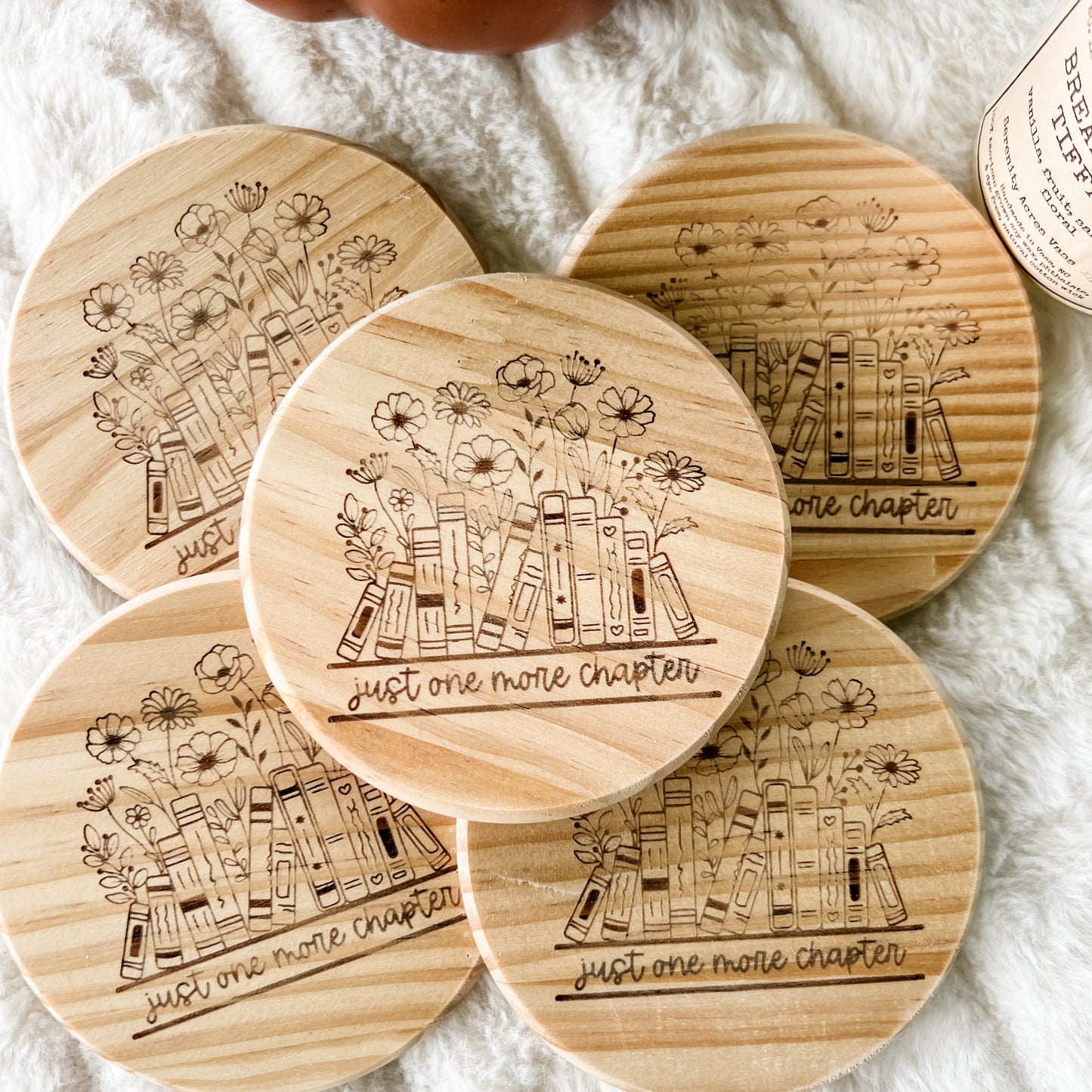 Just One More Chapter Coaster