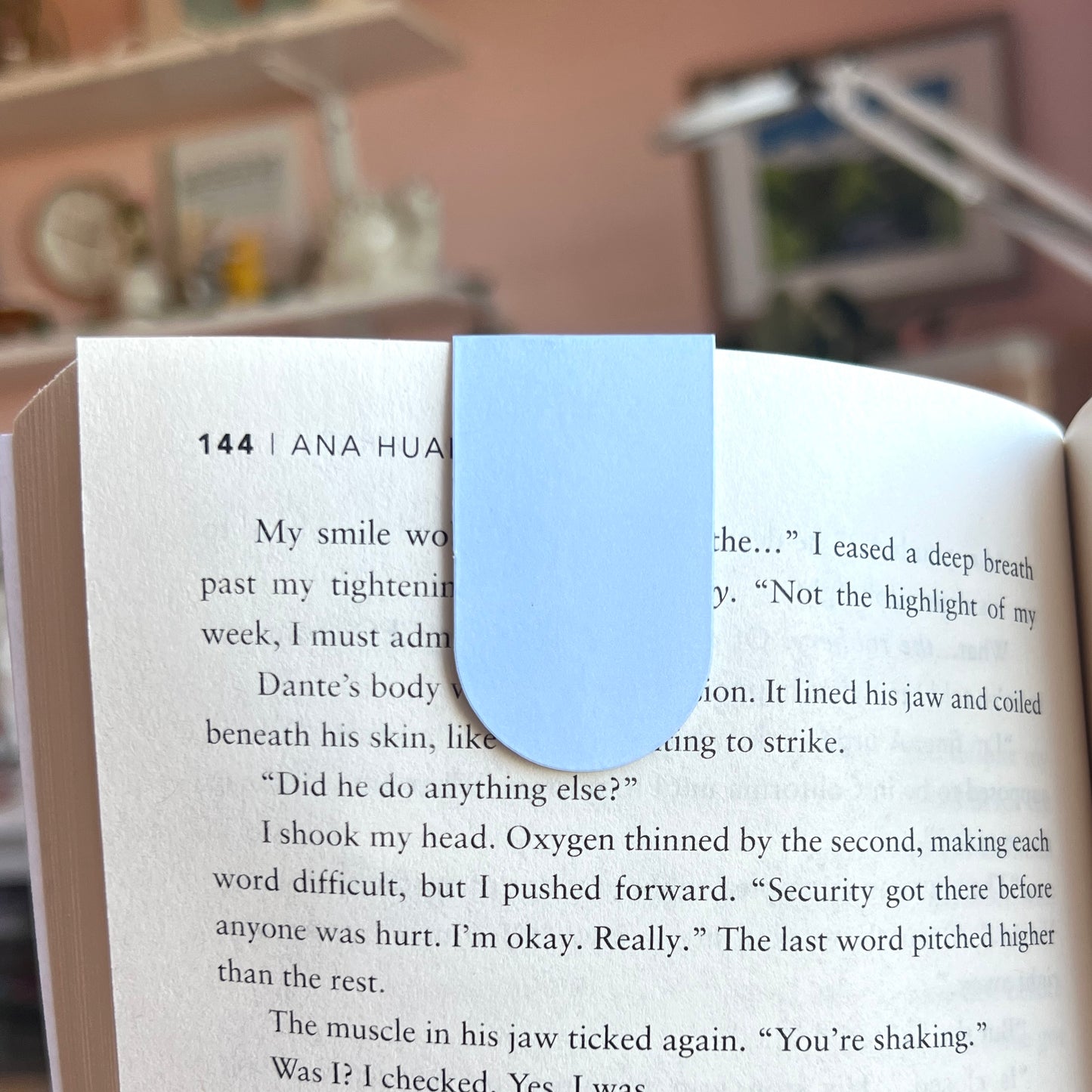 Winter Bookshop Magnetic Bookmark