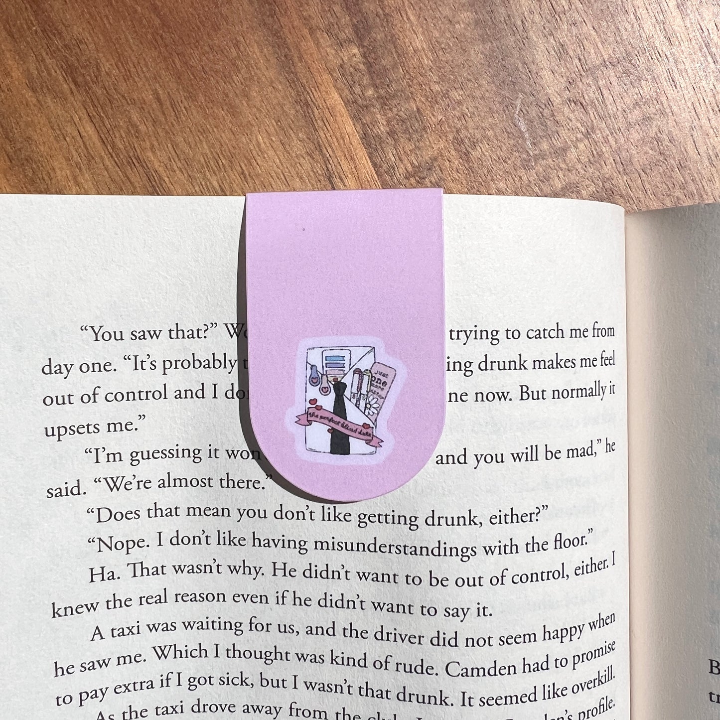 The Perfect Blind Date Magnetic Bookmark