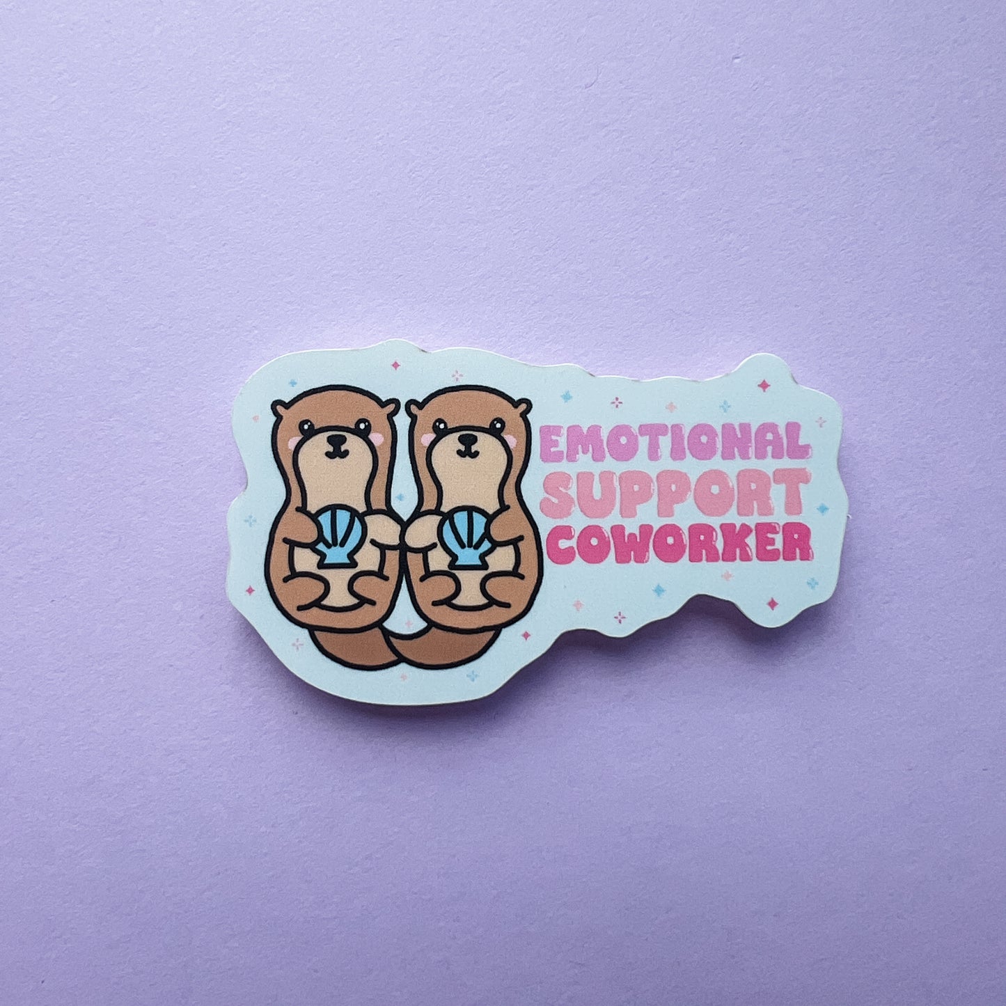 Emotional Support Coworker Sticker