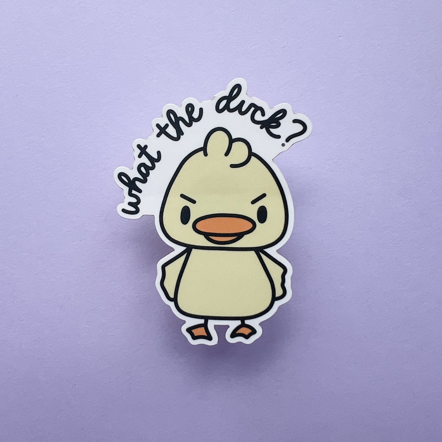 What the Duck? Sticker