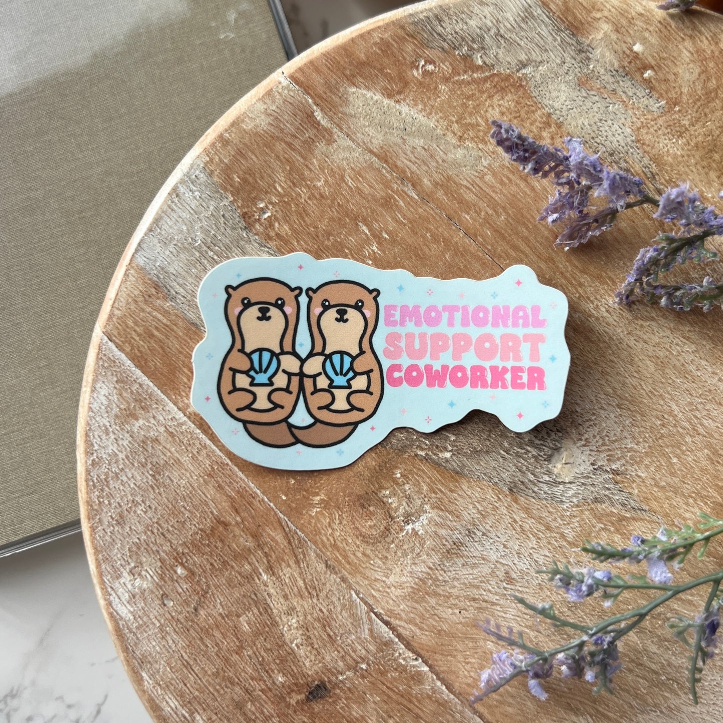 Emotional Support Coworker Sticker