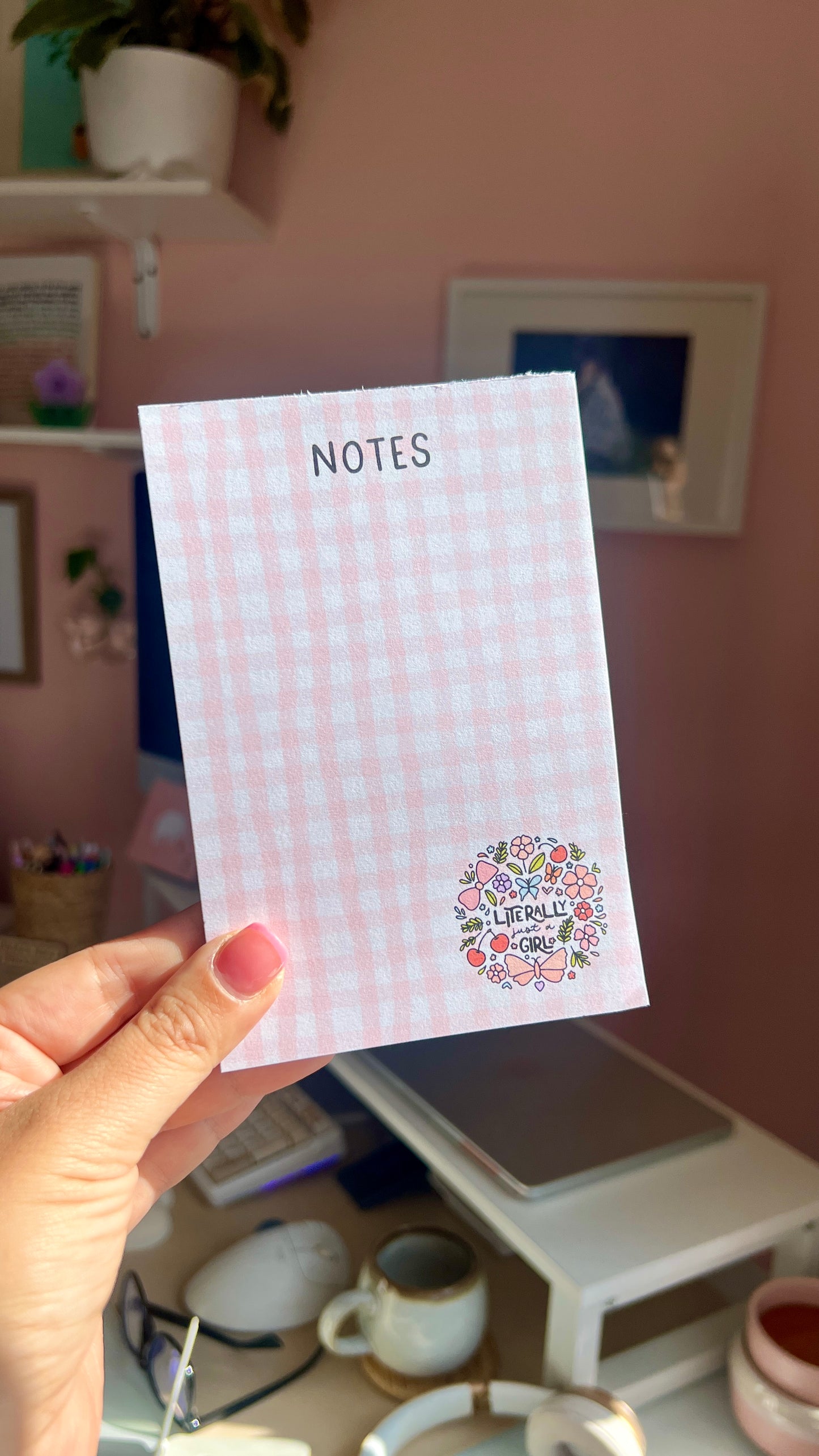 Literally Just a Girl Notepad