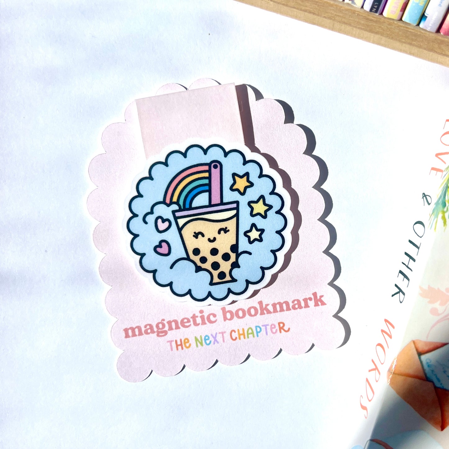 Boba Magnetic Bookmark