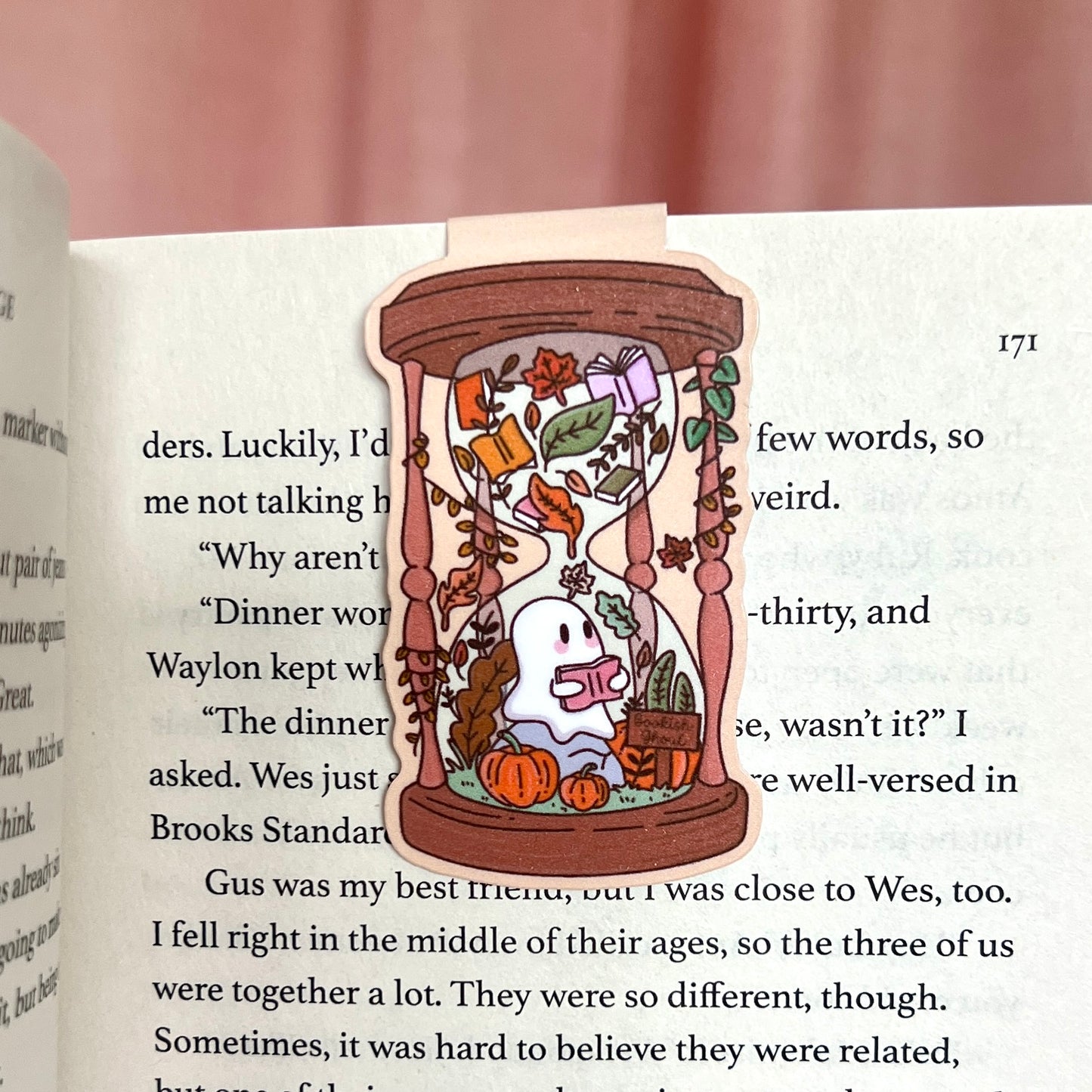 Book Ghoulie Magnetic Bookmark