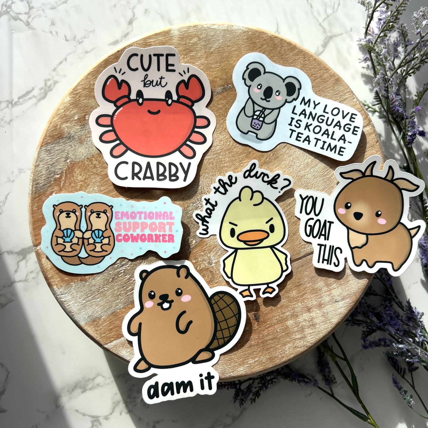Punny Friends Sticker Bundle