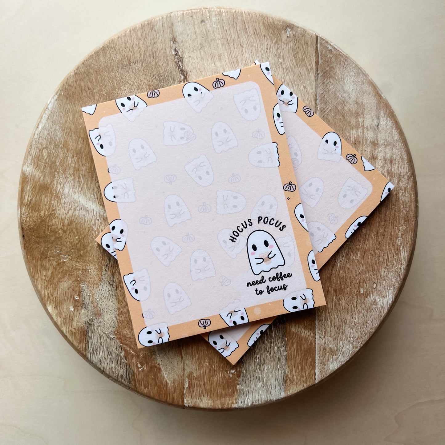Hocus Pocus Need Coffee to Focus Notepad