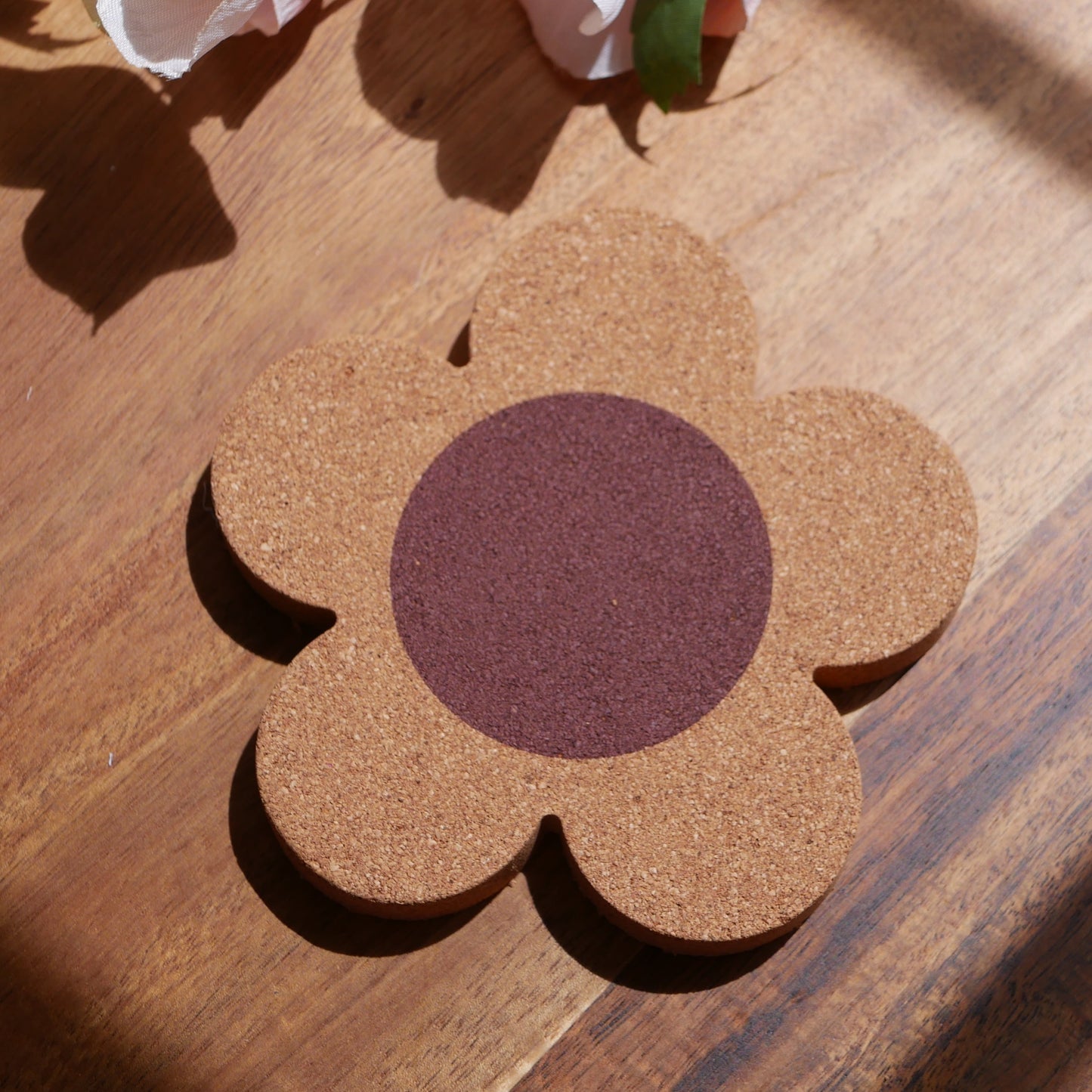 Daisy Cork Coaster