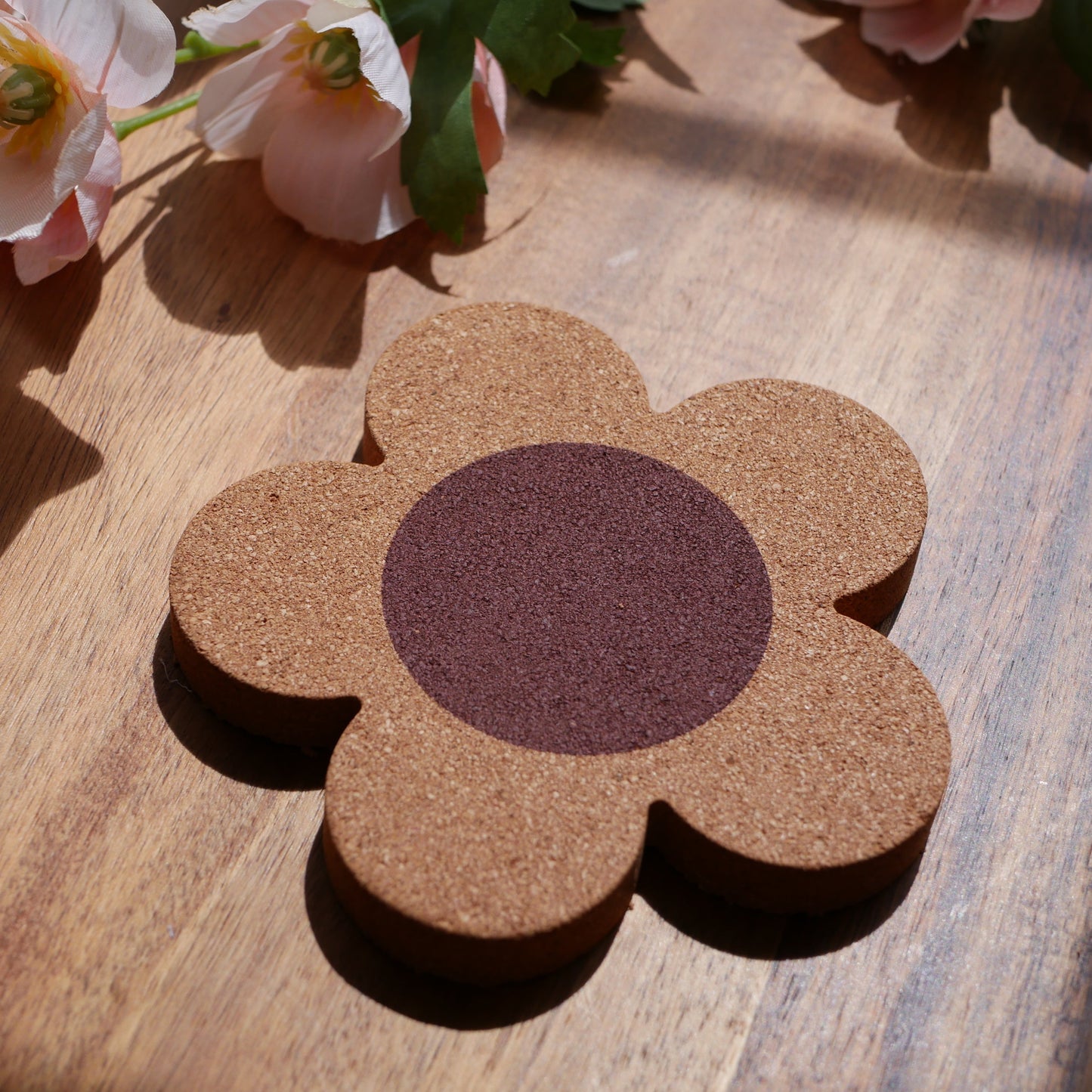 Daisy Cork Coaster