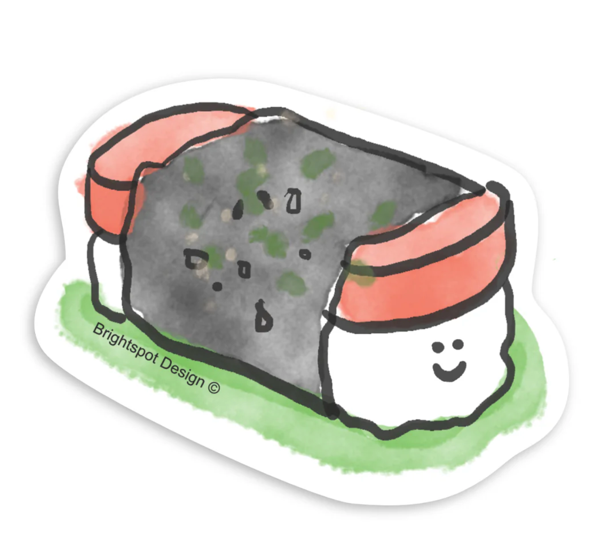 Musubi Sticker - @brightspotdesign