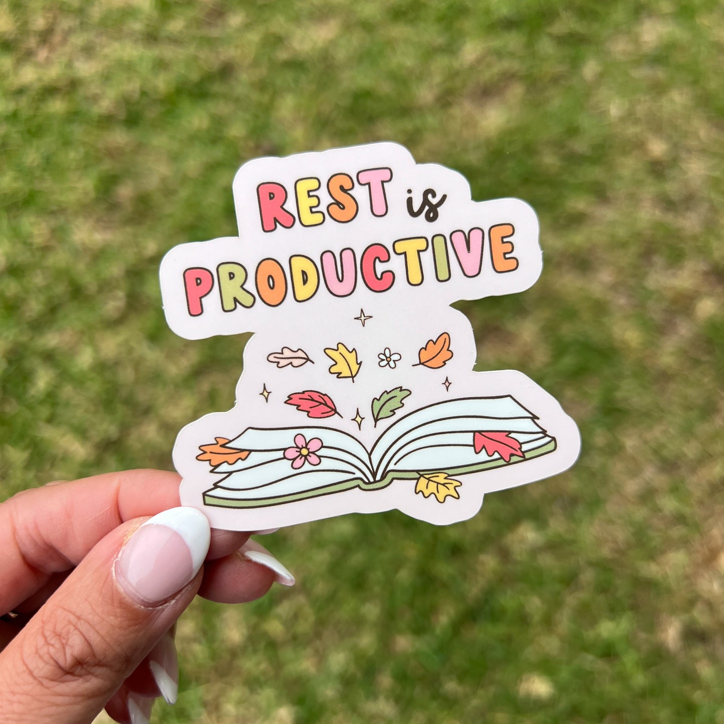 Rest Is Productive Sticker