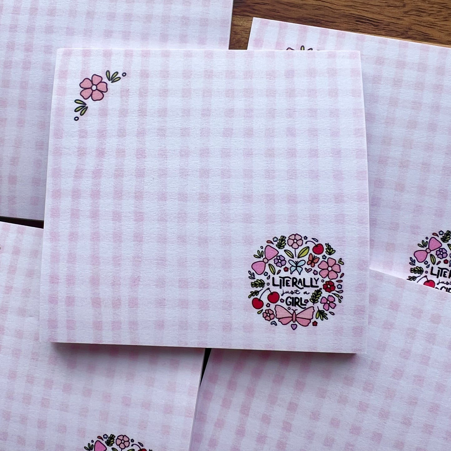 Literally Just a Girl Sticky Notes