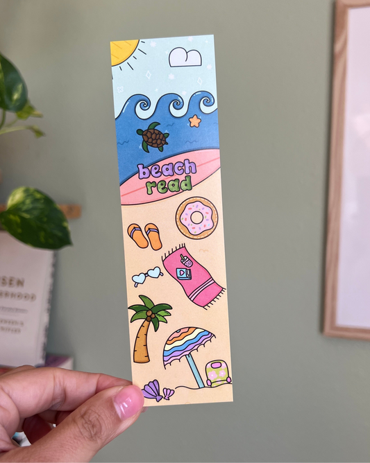 Beach Read Bookmark