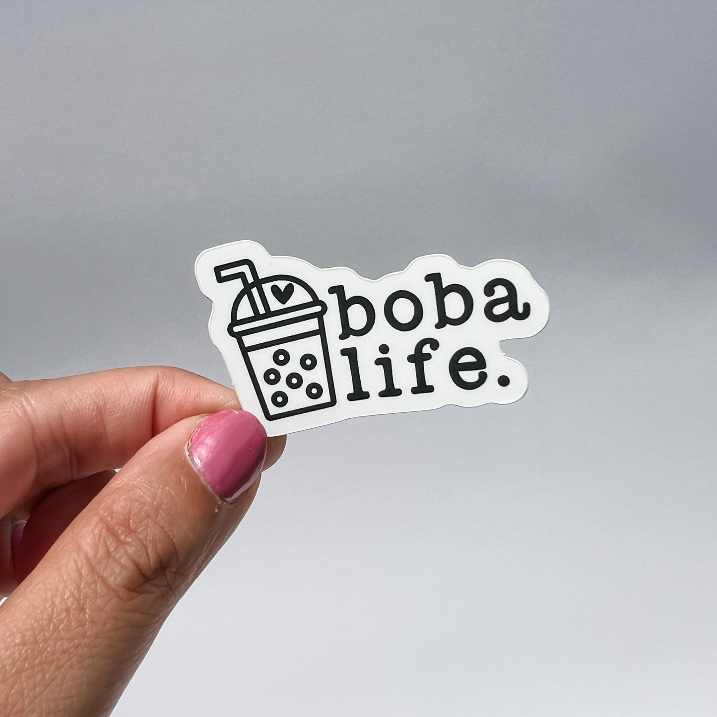 Boba Life Mini Sticker