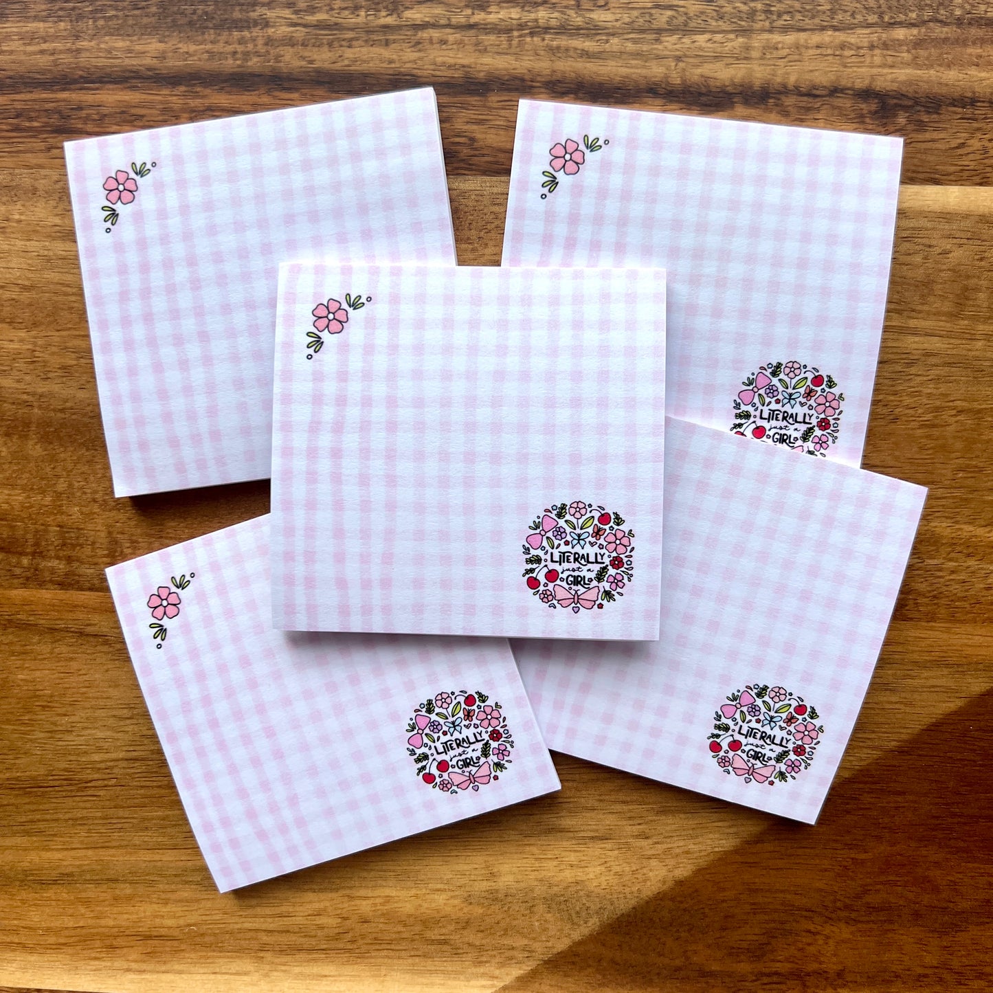 Literally Just a Girl Sticky Notes