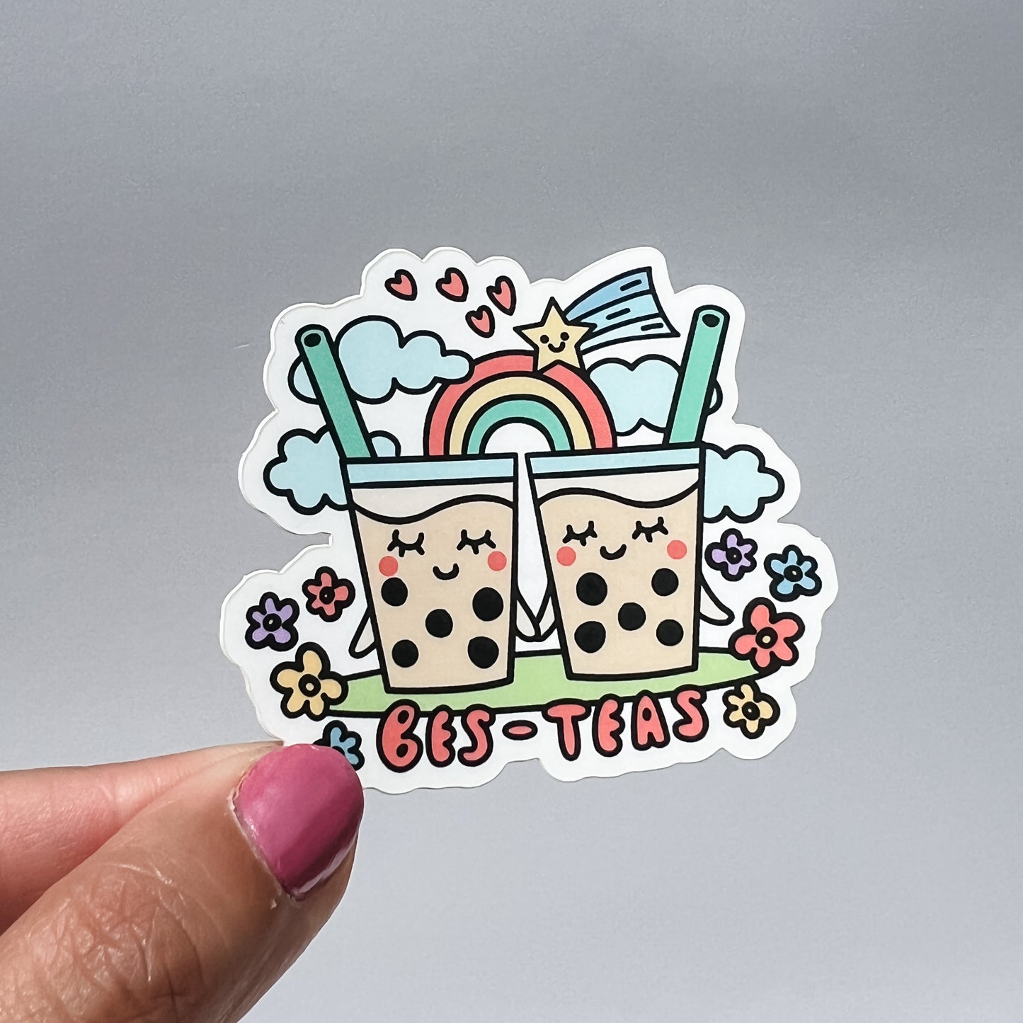 Bes-Teas Sticker