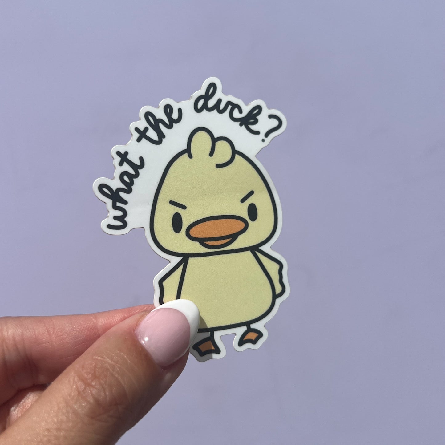 What the Duck? Sticker