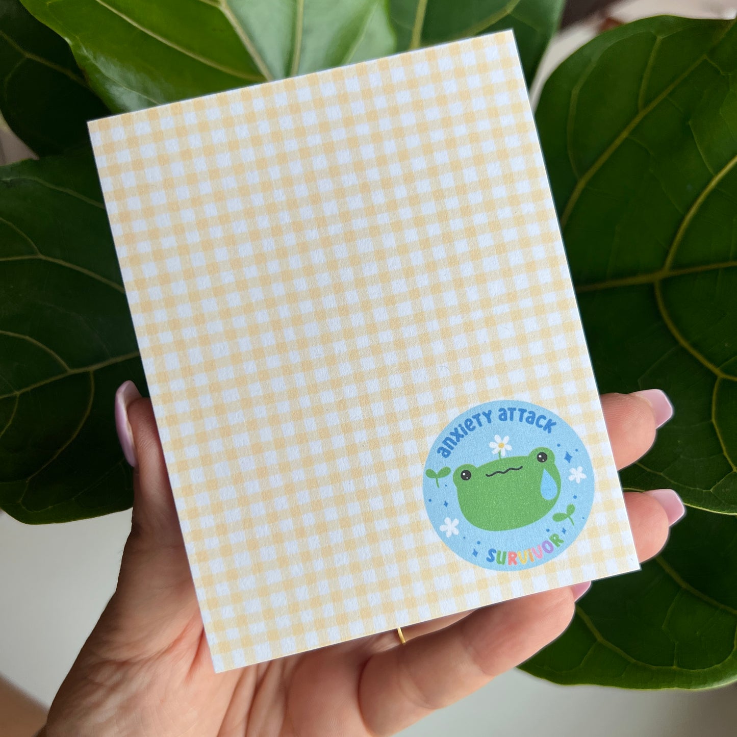 Anxiety Attack Survivor Notepad