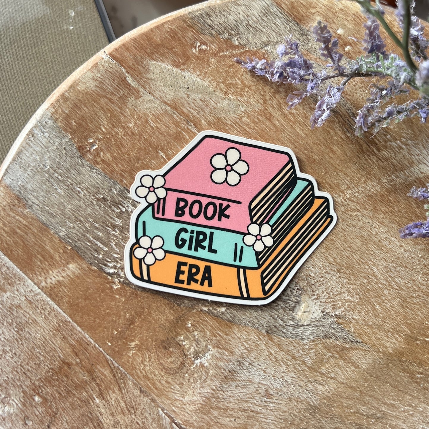Book Girl Era Sticker