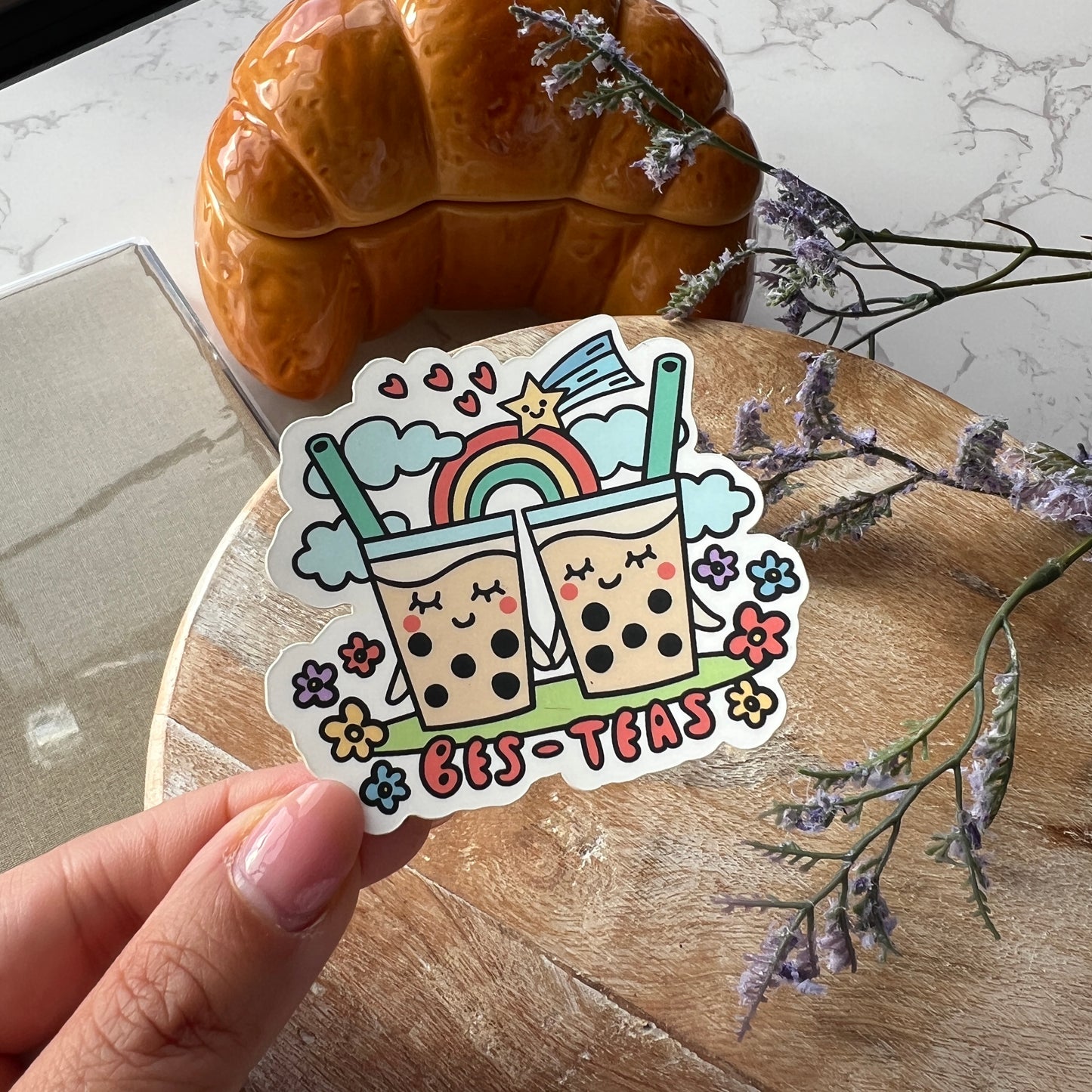 Bes-Teas Sticker