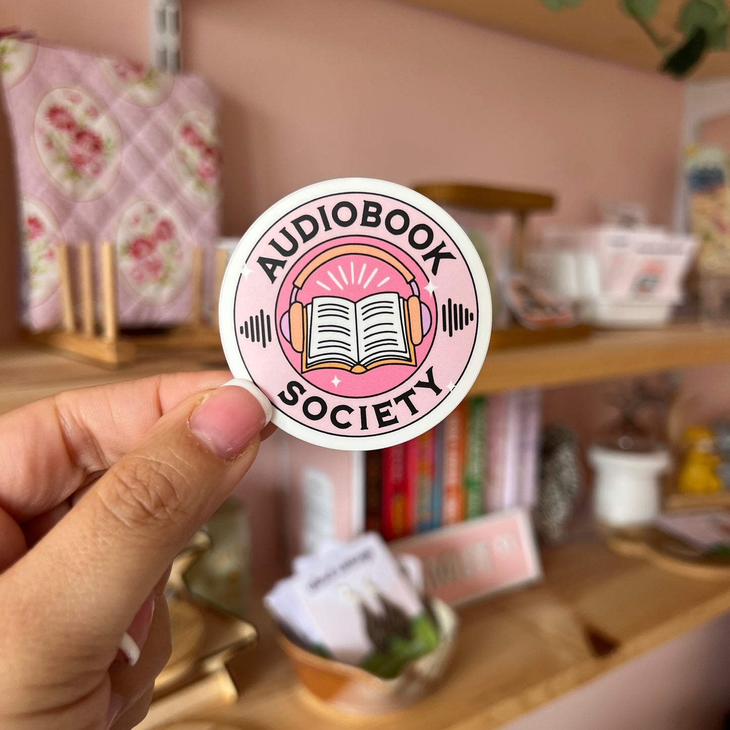 Audiobook Society Sticker