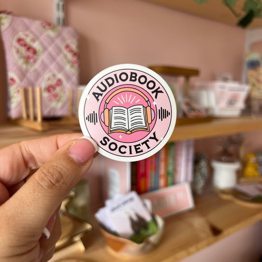 Audiobook Society Sticker