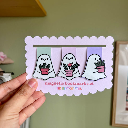 Plant Ghouls Magnetic Bookmark Set