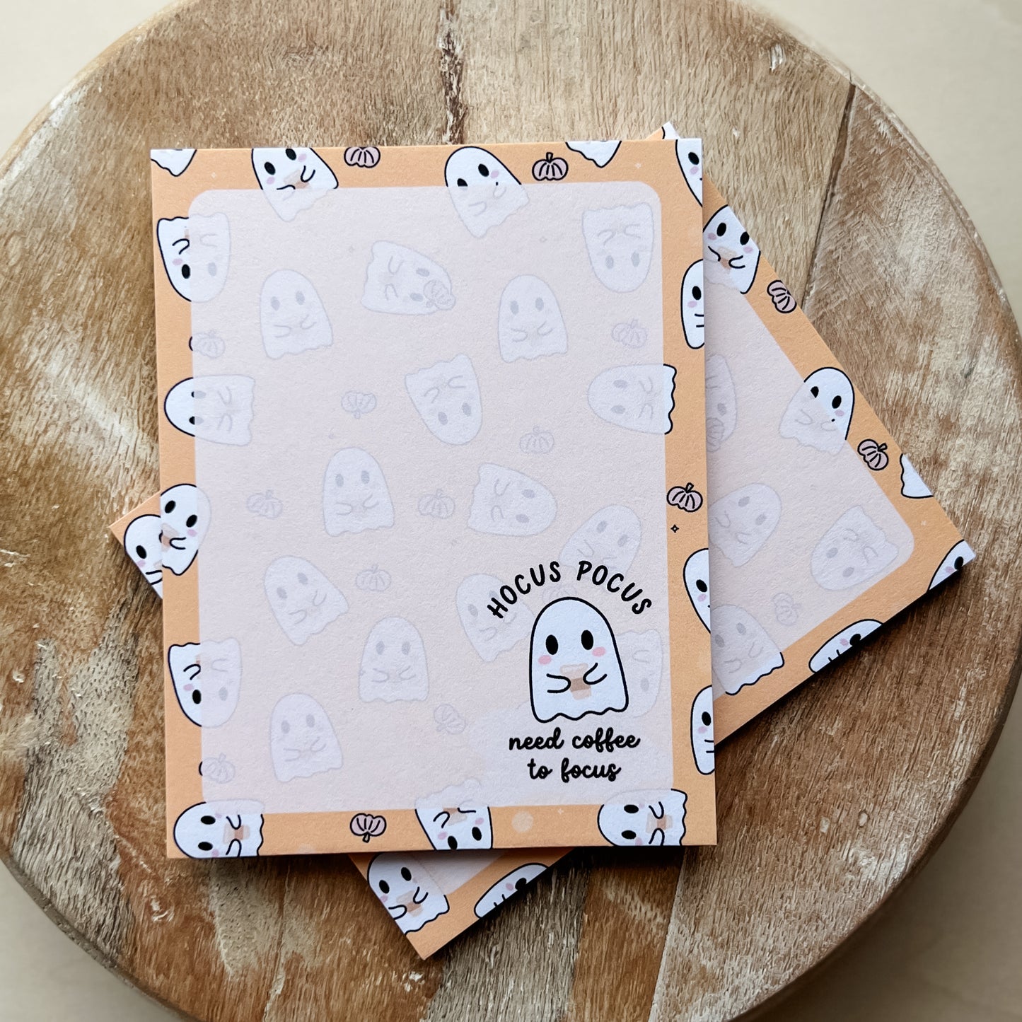 Hocus Pocus Need Coffee to Focus Notepad